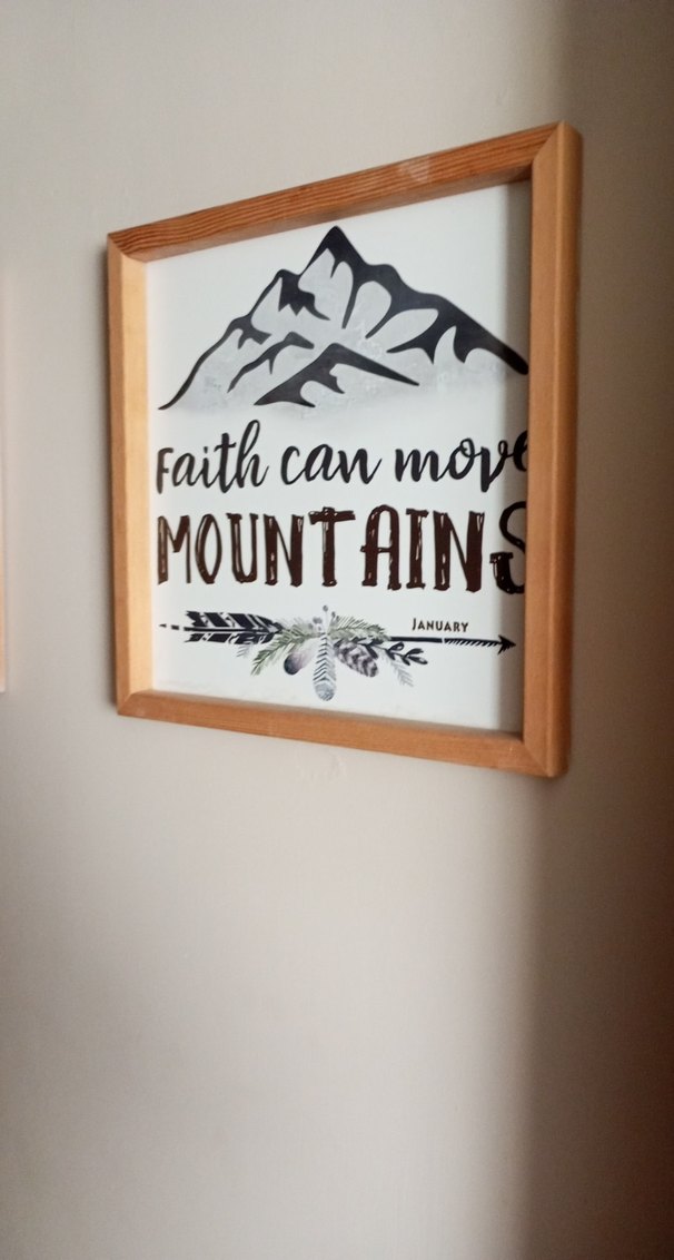 Bej Ahşap Çerçeveli Doğa Temalı Duvar Panoları - Görsel 2