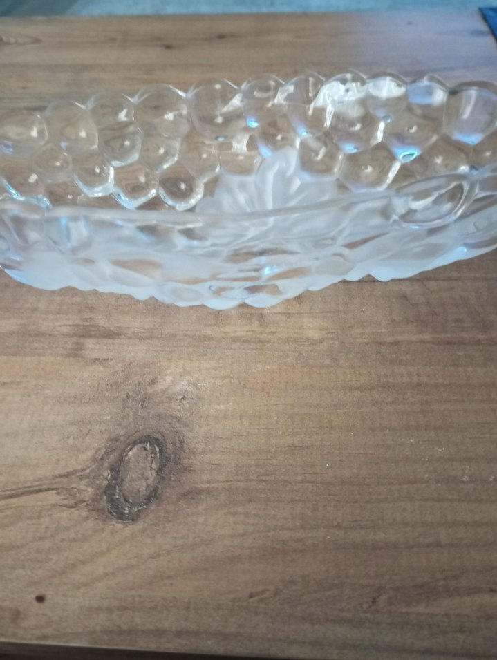 Buzlu cam,antika gondol, şekerlik, çerezlik - Görsel 4