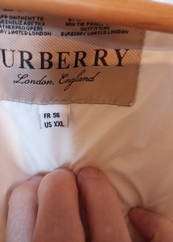 Beyaz Kürklü Kadın Midi Ceket orjinal - Görsel 8