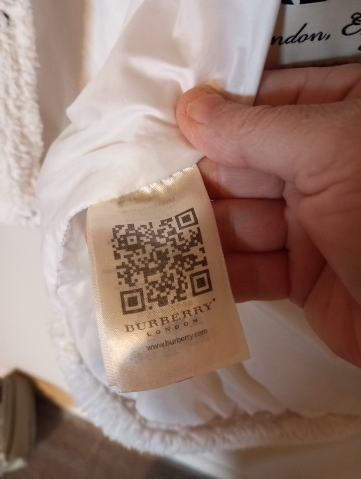 Beyaz Kürklü Kadın Midi Ceket orjinal - Görsel 4