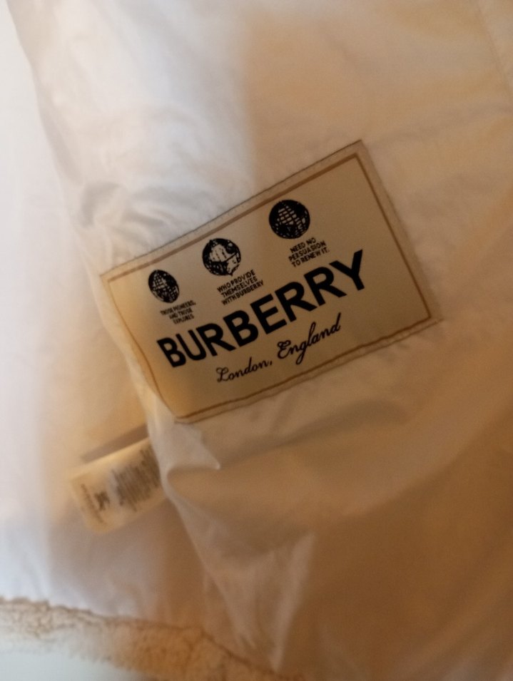 Beyaz Kürklü Kadın Midi Ceket orjinal - Görsel 3