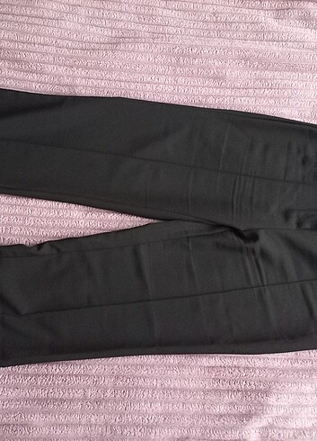 36 Beden siyah Renk Siyah kumaş pantolon 