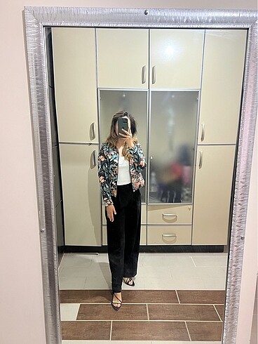 PULL&BEAR çiçekli ceket