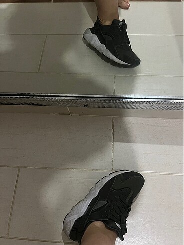 Nike yeşil spor ayakkabı