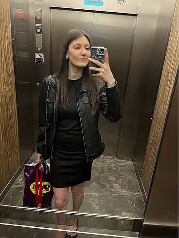 Zara Siyah elbise