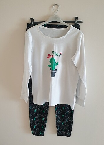 Suwen Uzun Kollu Pijama Takımı