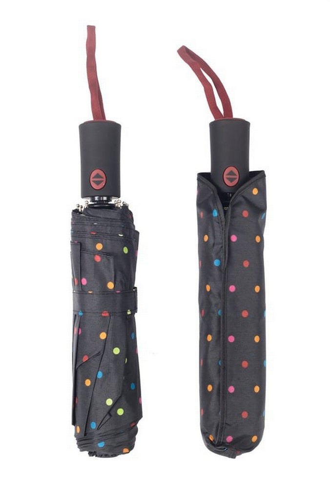 Renkli Puantiyeli Kadın Şemsiye Otomatik - Görsel 5