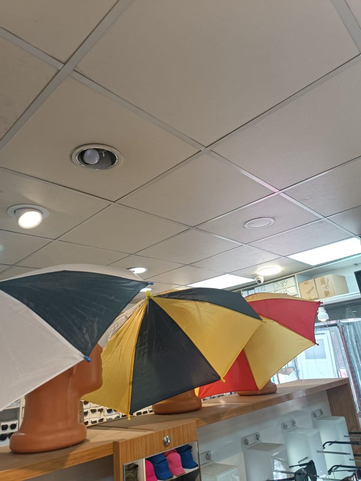 Unisex Renkli Kafa Şemsiyesi - Görsel 3