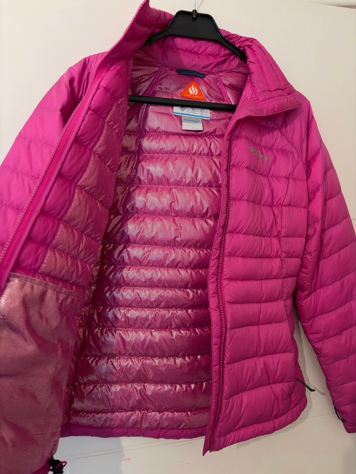 Columbia Fermuarlı Pembe Kadın Mont - Görsel 3