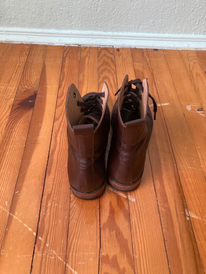 %100 dana derisi postal bot - Görsel 3