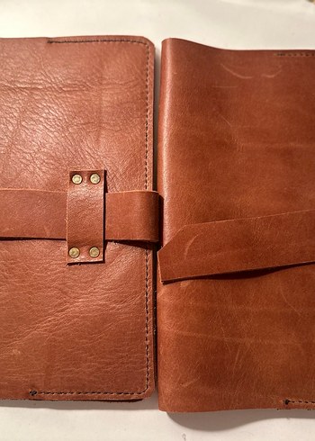 Hakiki %100 dana derisi defter ajanda kitap kılıfı - Görsel 3