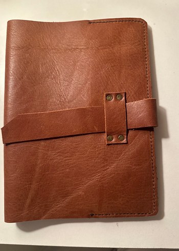 Hakiki %100 dana derisi defter ajanda kitap kılıfı - Görsel 5