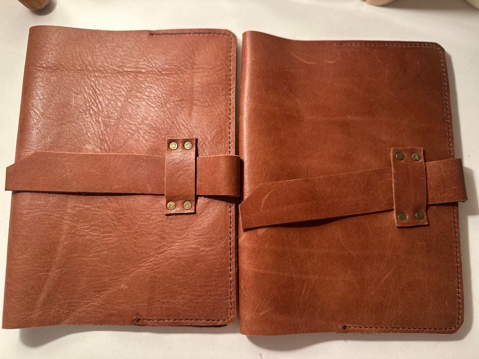 Hakiki %100 dana derisi defter ajanda kitap kılıfı - Görsel 3