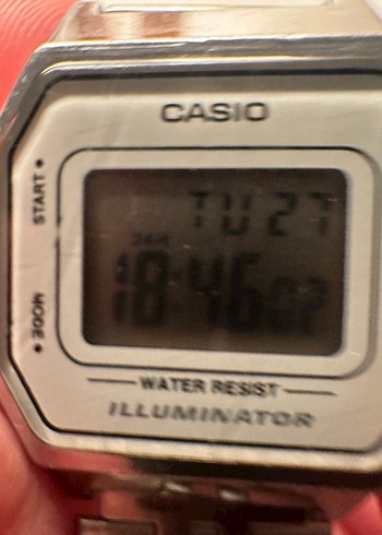 Casio La680wa-7df Retro Vintage Kadın Kol Saati - Görsel 6