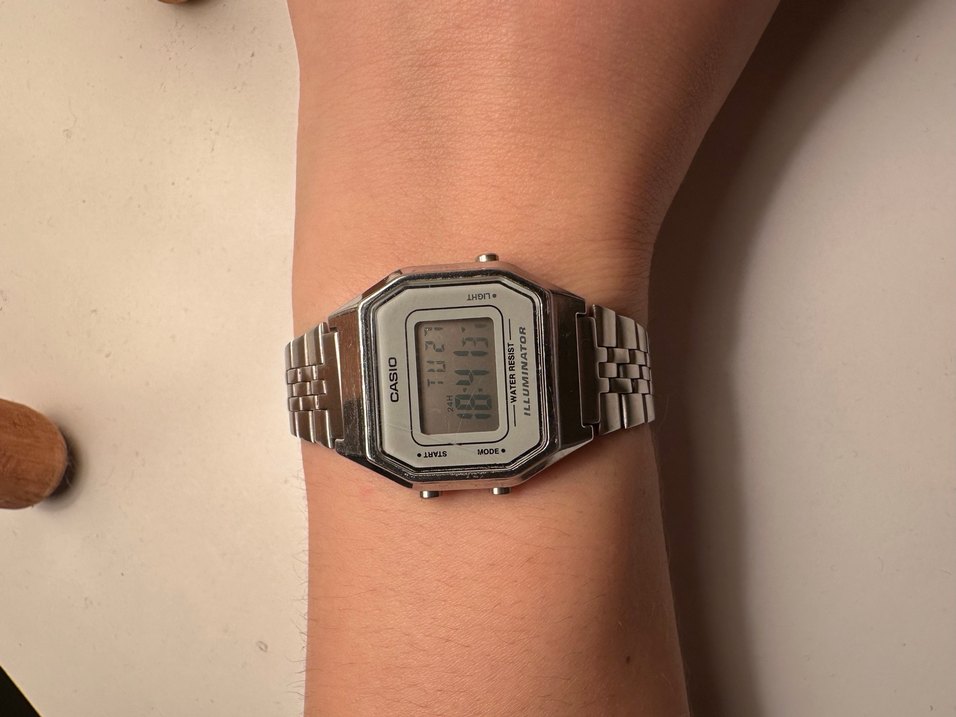 Casio La680wa-7df Retro Vintage Kadın Kol Saati - Görsel 3