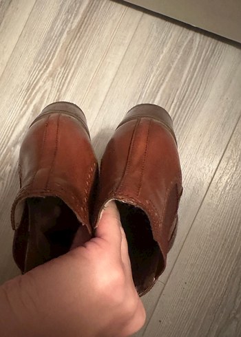 Clarks Kahverengi Deri Bot - Görsel 3