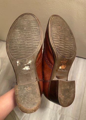 Clarks Kahverengi Deri Bot - Görsel 4