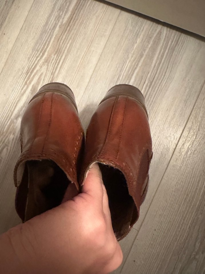 Clarks Kahverengi Deri Bot - Görsel 3