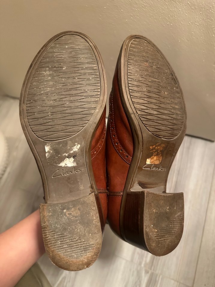 Clarks Kahverengi Deri Bot - Görsel 4