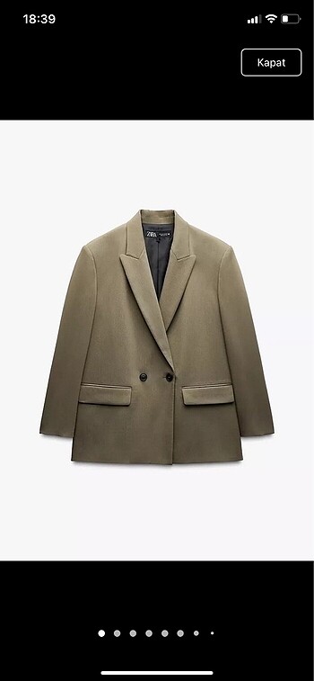 Zara blazer ceket