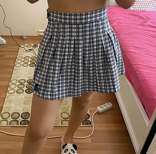 Bershka Pilili Tenis Eteği