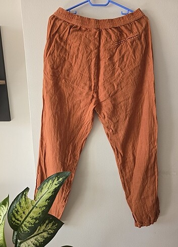 Mudo Keten kadın pantalon.
