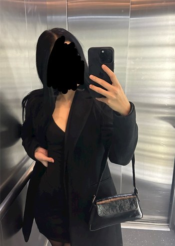 Siyah Kaşe Kaban