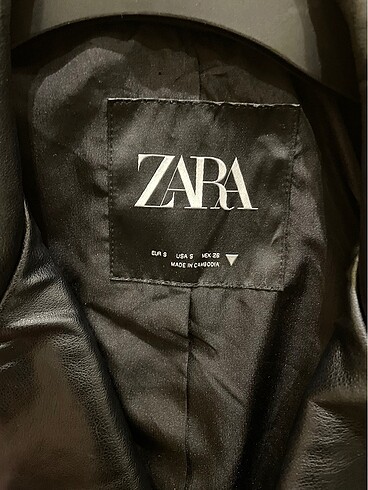 Zara Zara deri ceket