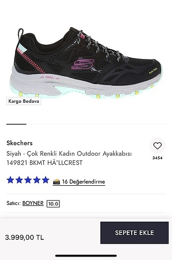 Skechers Hillcrest outdoor ayakkabı