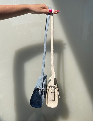  Beden Kot görünümlü taşlı mini çanta