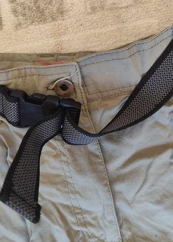 Gri Kemerli Erkek Kısa Şort - Görsel 4