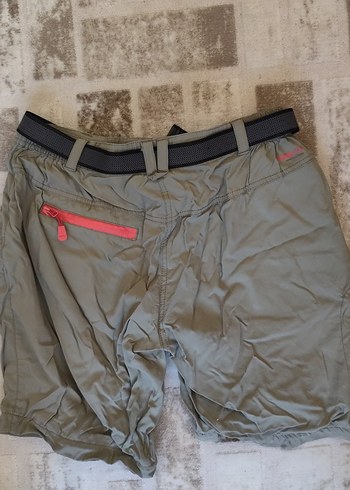 Gri Kemerli Erkek Kısa Şort - Görsel 5