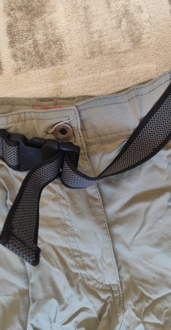 Gri Kemerli Erkek Kısa Şort - Görsel 4