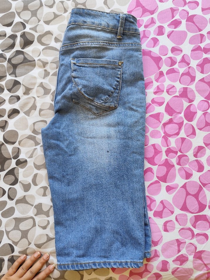 Mavi Kadın Denim dizde Şort - Görsel 4