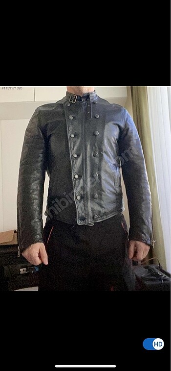 Biker motorcu ceket. Avirex Vakko Burberry Belstaff Desa