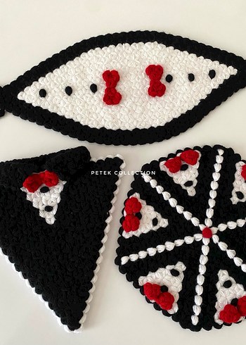 Çeyizlik Örgü Damat Banyo Lifi - Görsel 3