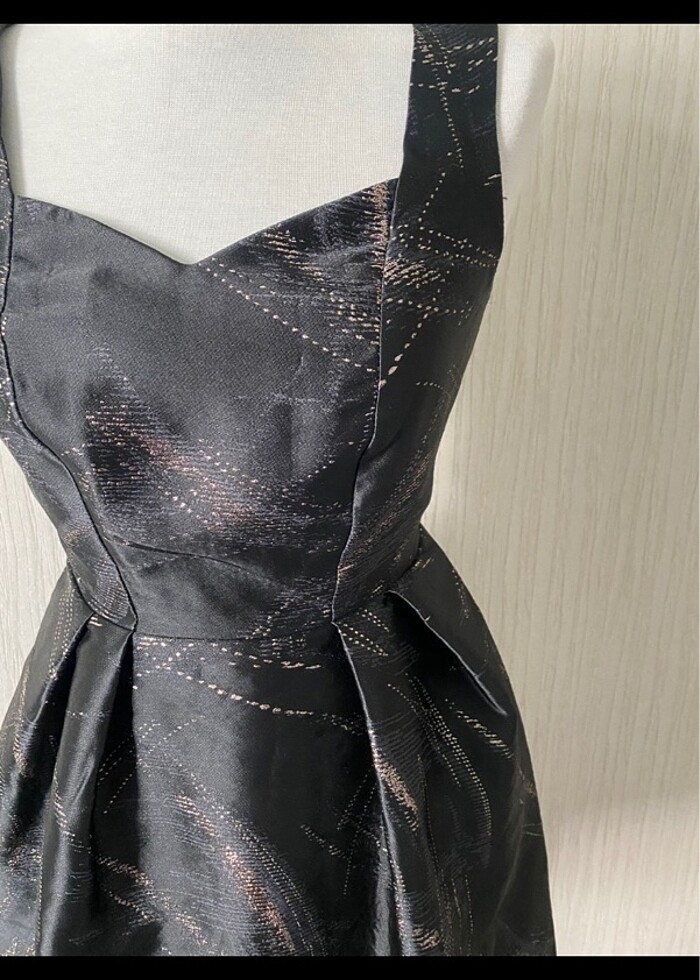 Tafta abiye elbise - Görsel 4