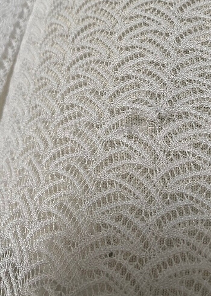 Dantel transparan pareo elbise - Görsel 4