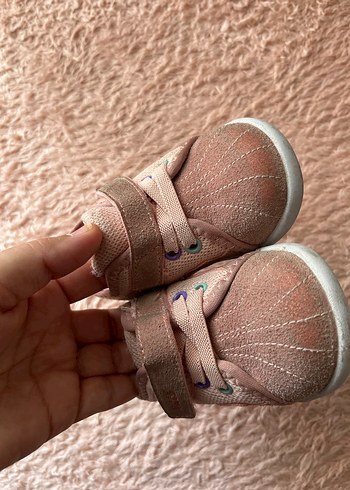 Vicco Pembe Kız Çocuk Velcro Spor Ayakkabı