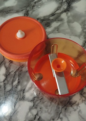 Beden turuncu Renk Turuncu Plastik Mutfak Doğrayıcı