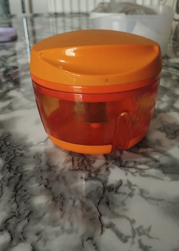 Tupperware Turuncu Plastik Mutfak Doğrayıcı