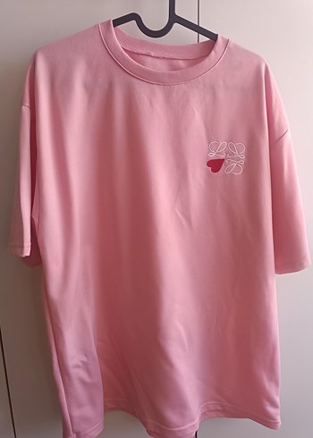 Pembe Kadın Kısa Kollu Tişört