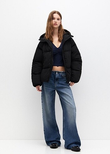 Pull and Bear şişme mont 