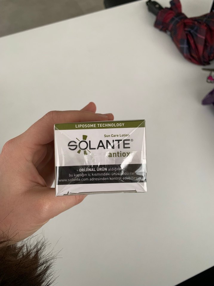 Solante Antiox Güneş Koruyucu Losyon SPF 50+ - Görsel 2