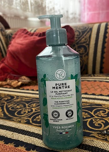 Beden yves rocher Pure Menthe Yüz Yıkama Jeli 390 ml