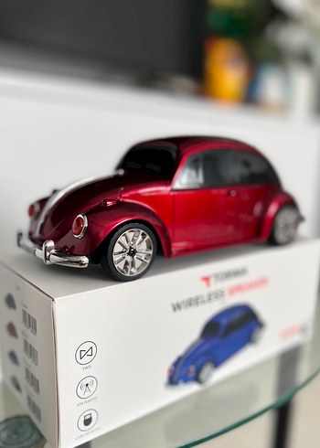 Nostalji Klasik Oyuncak Araba Bluetooth Hoparlör - Görsel 3