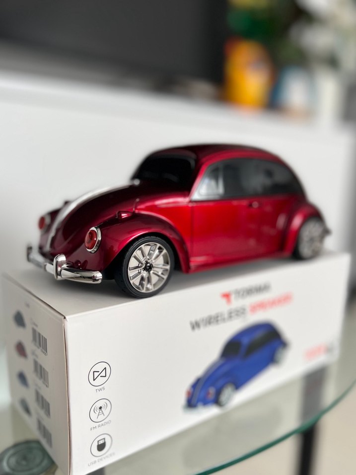 Nostalji Klasik Oyuncak Araba Bluetooth Hoparlör - Görsel 3