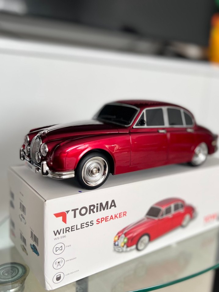 Nostalji Klasik Oyuncak Araba Bluetooth Hoparlör - Görsel 4