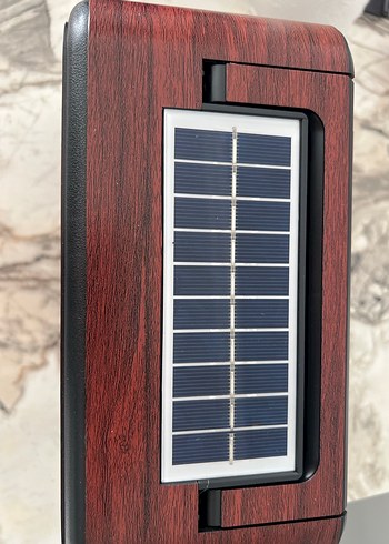 Kahverengi Retro Radyo Müzik Sistemi - Görsel 3