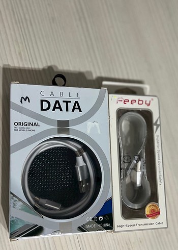 Ledli Micro uçlu şarj kablosu ve hediyeli - Görsel 2